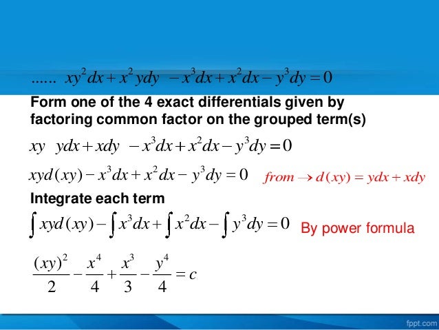 Integrating Factor
