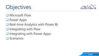 Integrating flow and power apps with power bi | PPT