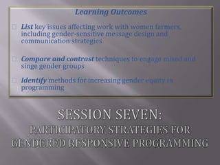 Integrating gender into livestock programs in Southeast Asia