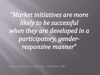 Integrating gender into livestock programs in Southeast Asia