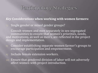 Integrating gender into livestock programs in Southeast Asia