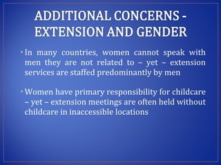 Modernizing extension and advisory services