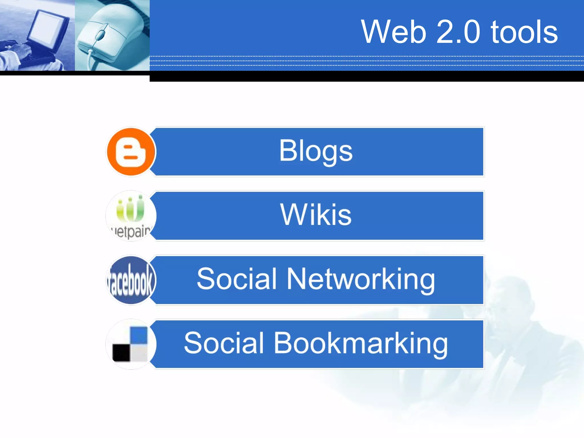Web 2.0 tools 