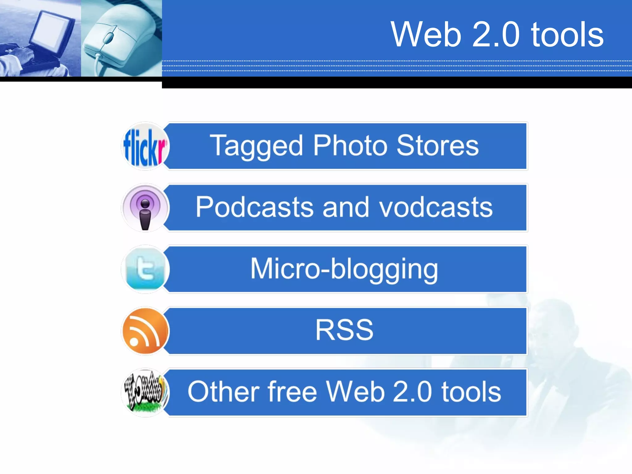 Web 2.0 tools 