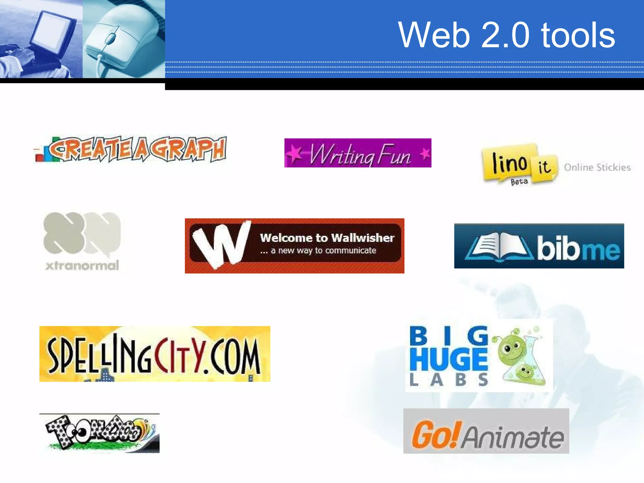 Web 2.0 tools 