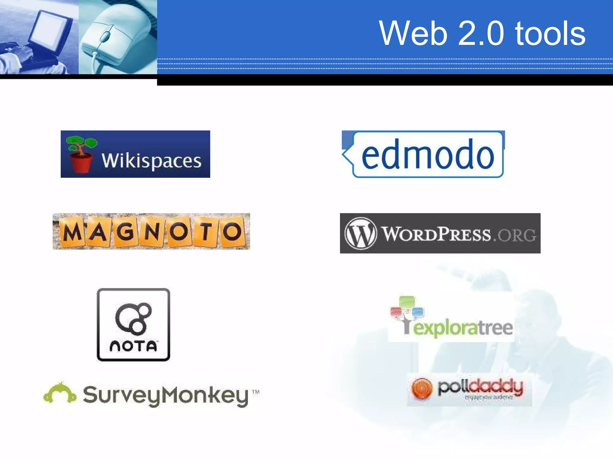 Web 2.0 tools 