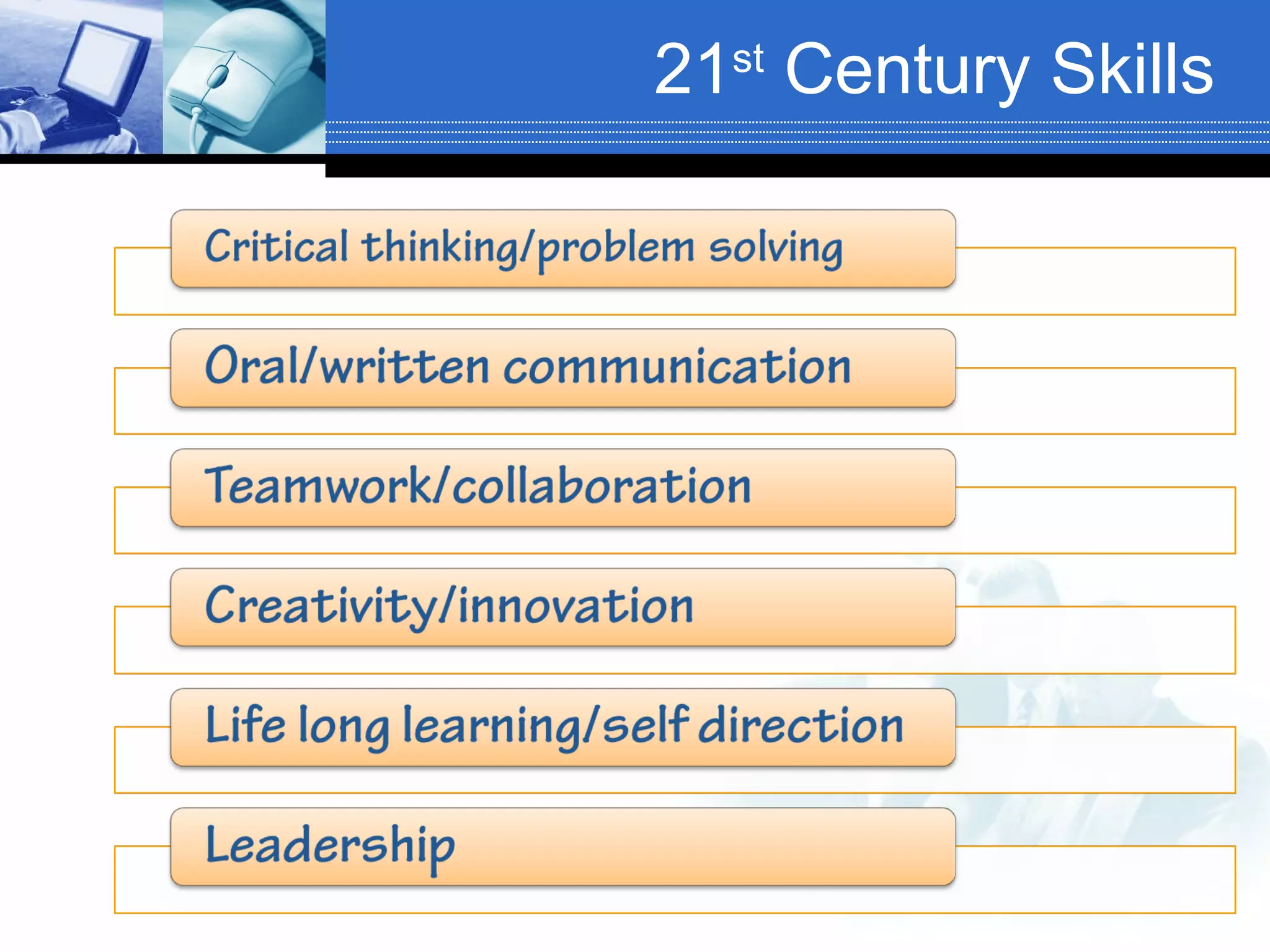 21 st  Century Skills 