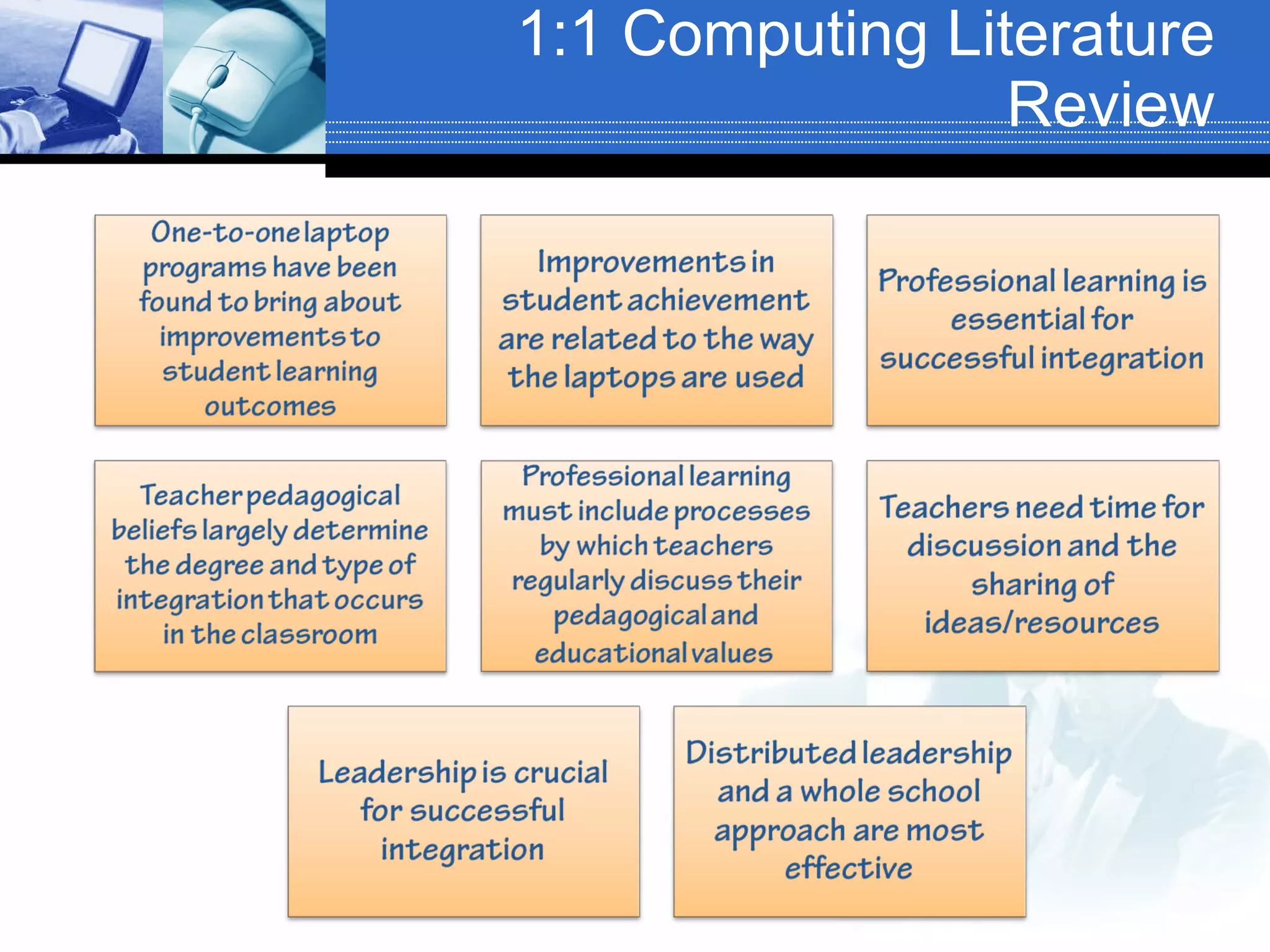 1:1 Computing Literature Review 