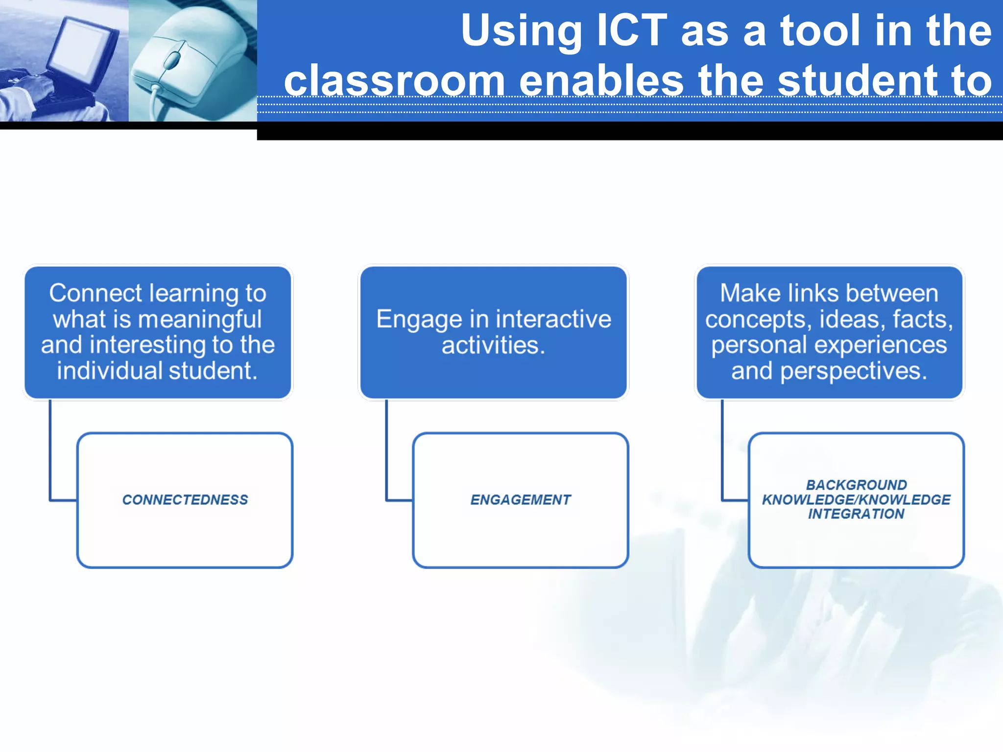 Integrating ict into the classroom with qt | PPT