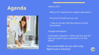 Integrating ICT tools in Classrooms.pptx