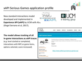 Integrating learning analytics into a game authoring tool | PPTX