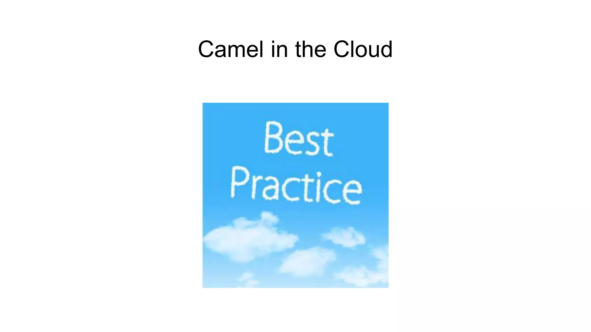 Camel in the Cloud 
