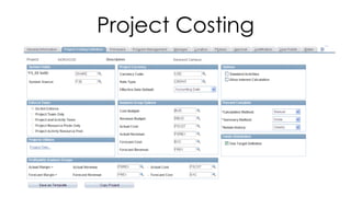 Project Costing
 