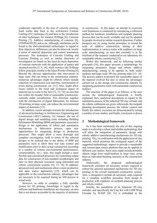 Integrating parametric design with robotic additive manufacturing for ...