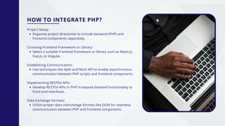 Integrating PHP with Modern Frontend Technologies PPT.pdf