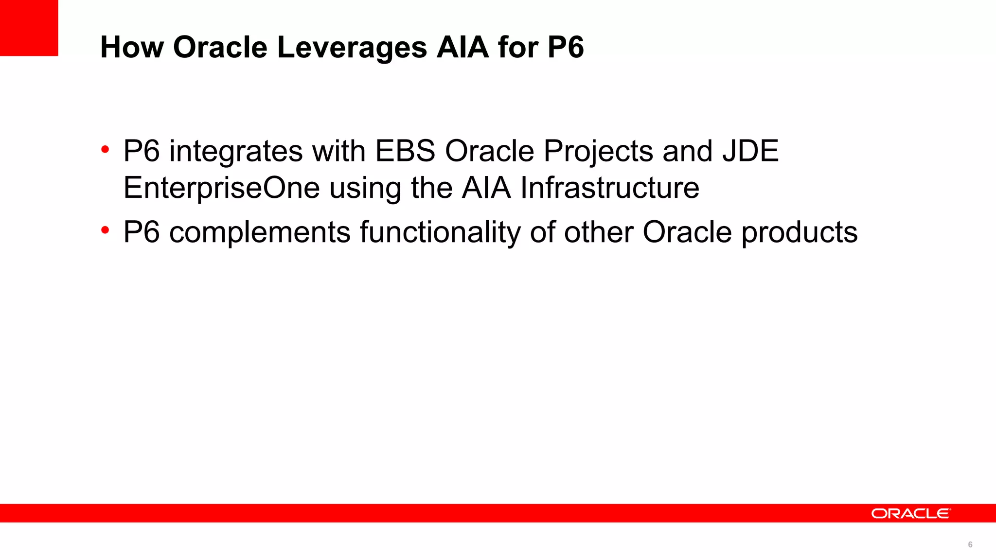 Integrating primavera p6 with oracle erp which technology path is right ...