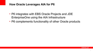 Integrating primavera p6 with oracle erp which technology path is right ...