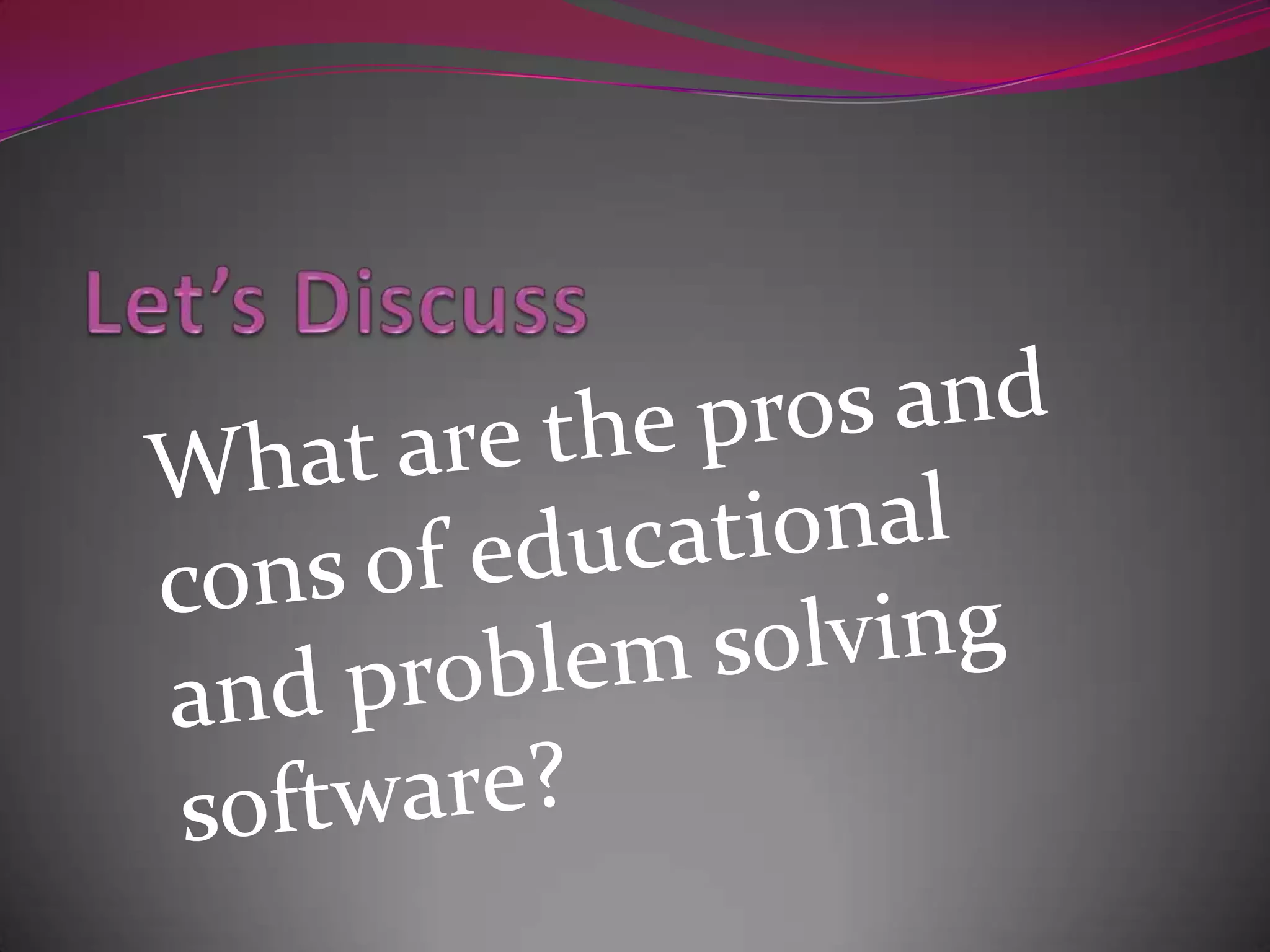 Formats are competitive and motivational.