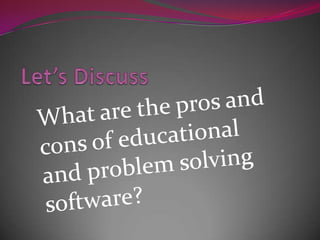 Formats are competitive and motivational.