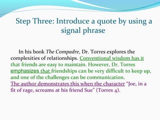 Signalling Quotes Integrating quotes for website | PPT