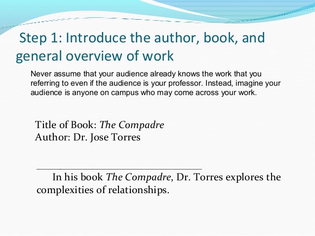 how to introduce a quote if theres no author how to introduce a quote if theres no author