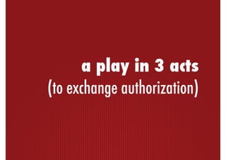 Integrating services with OAuth