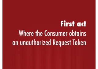 Integrating services with OAuth