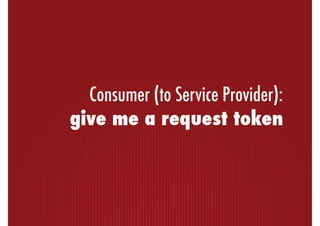 Integrating services with OAuth