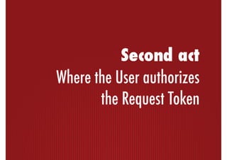Integrating services with OAuth