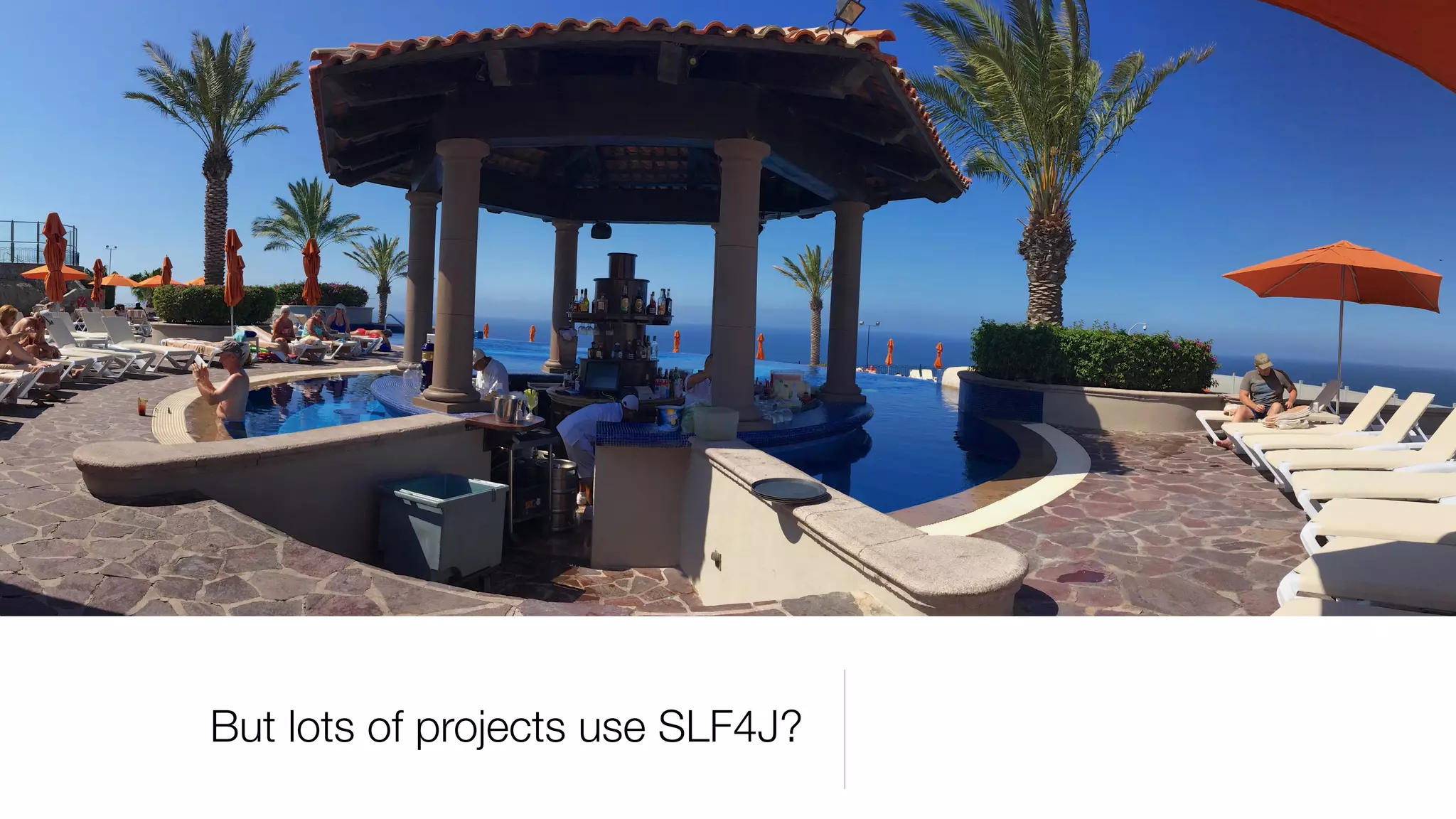 But lots of projects use SLF4J?
 