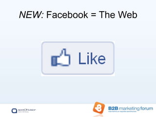 NEW:Facebook = The Web,[object Object]