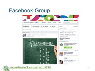 Facebook Group
72https://www.facebook.com/groups/Mobil
eMath
 