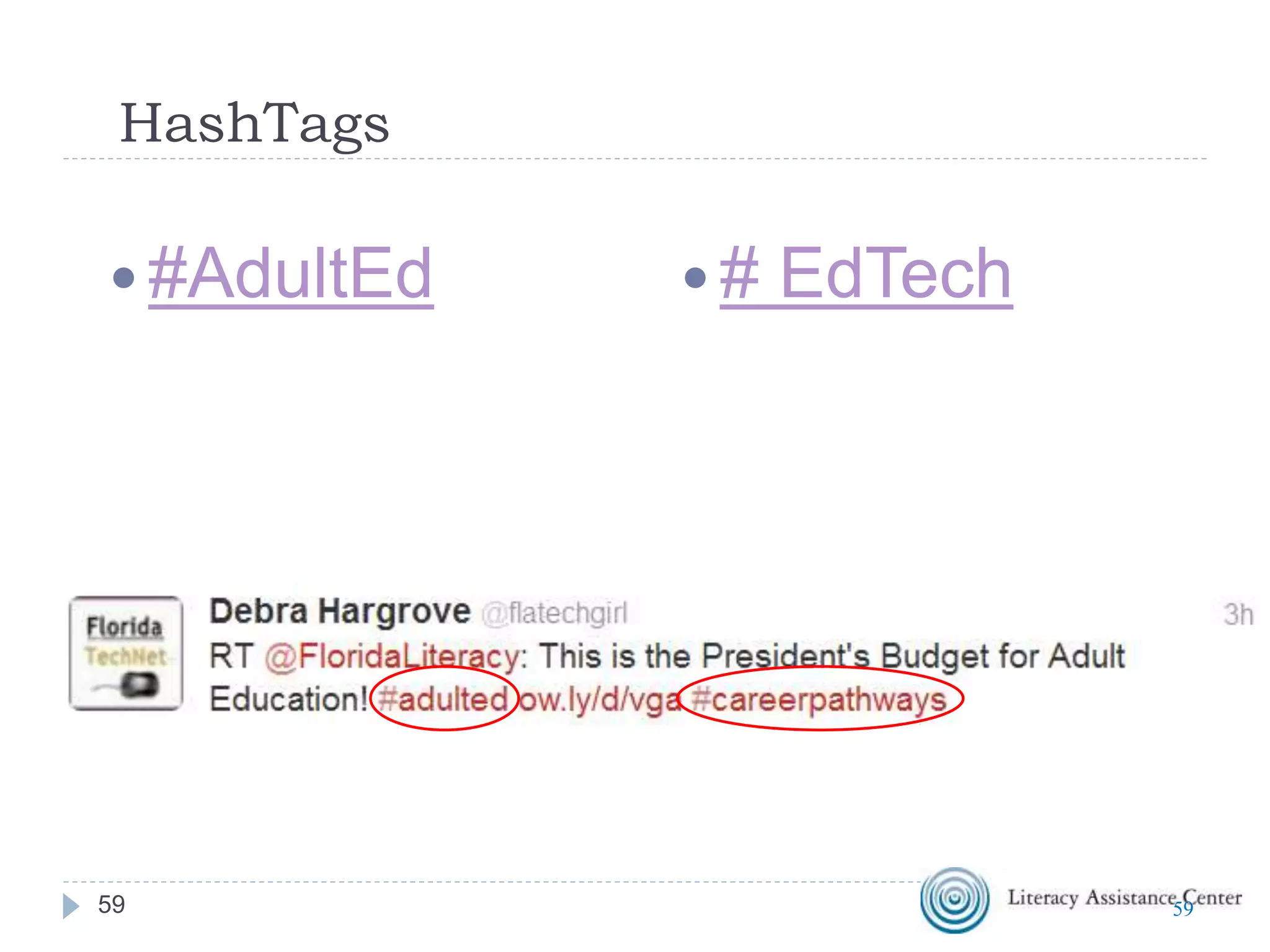 Retweeting
 RT @Username
5959
 