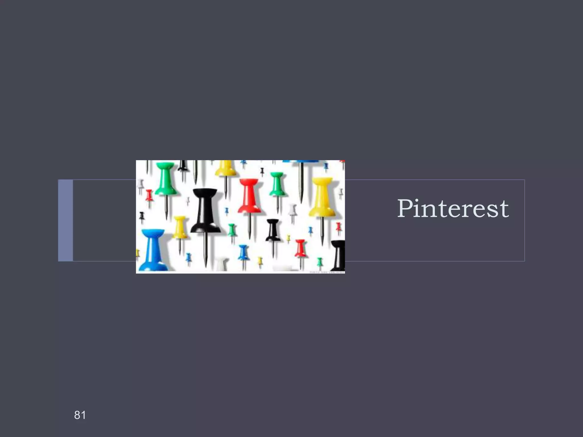 Groups and Pages
 http://basicblogtips.com/facebook-groups-
or-pages.html
 http://forumone.com/blogs/post/table-
facebook-pages-vs-facebook-groups-vs-
linkedin-groups
 http://www.facebook.com/blog/blog.php?po
st=324706977130
8181
 