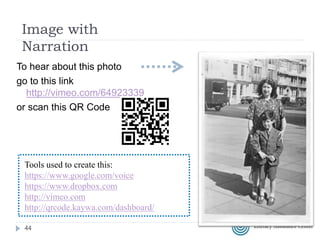 QR Codes in Education
44
 