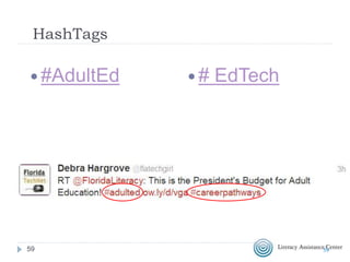 Retweeting
 RT @Username
5959
 