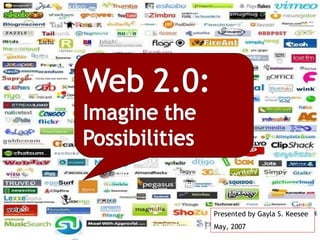 Presented by Gayla S. Keesee May, 2007 