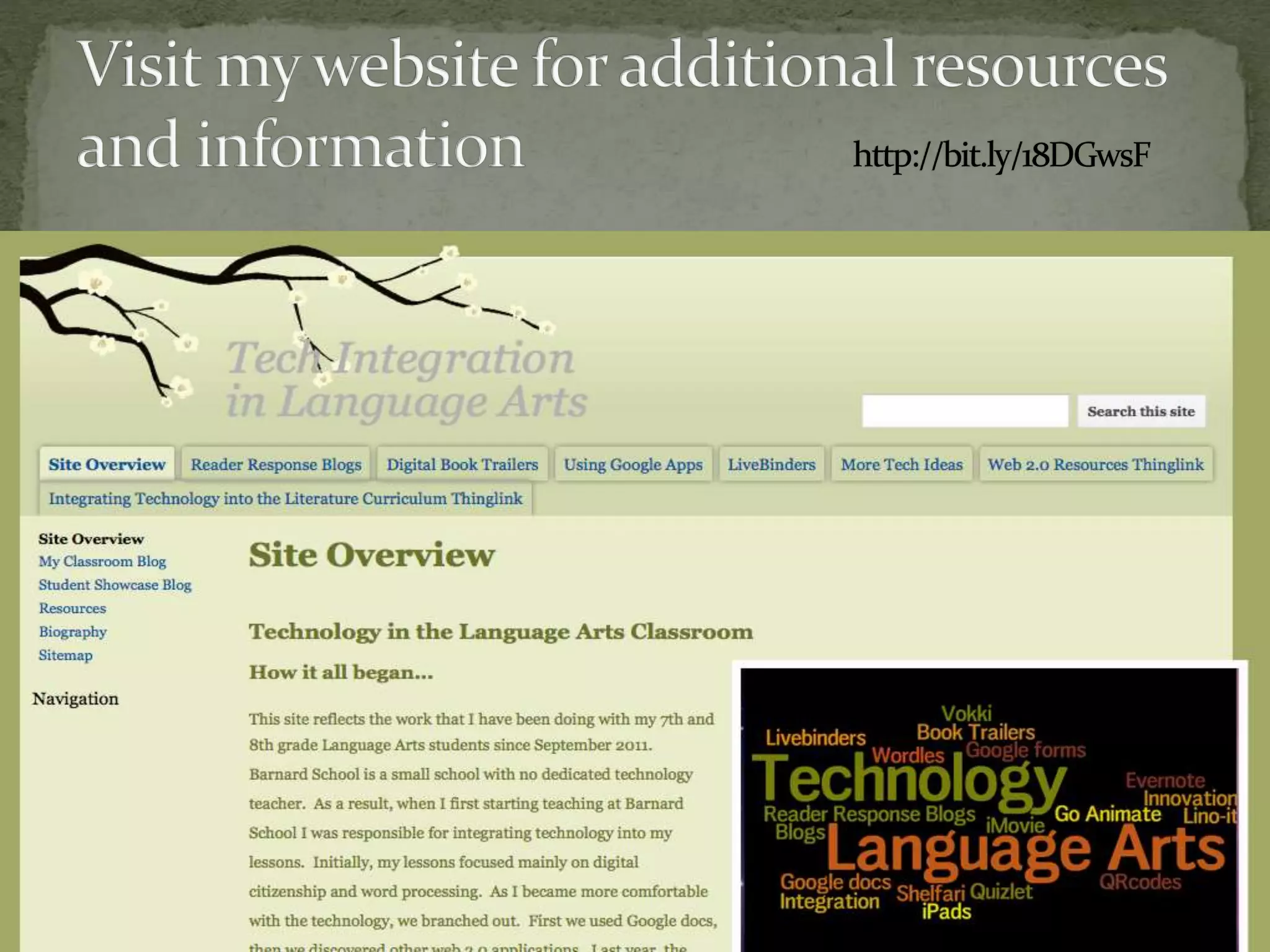 Integrating Technology in the Classroom 2014