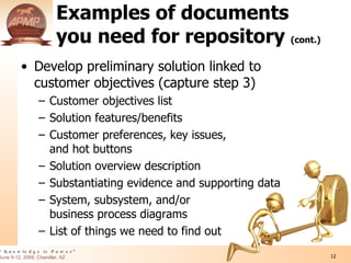 Integrating The Capture And Proposal Management Processes in Business Development