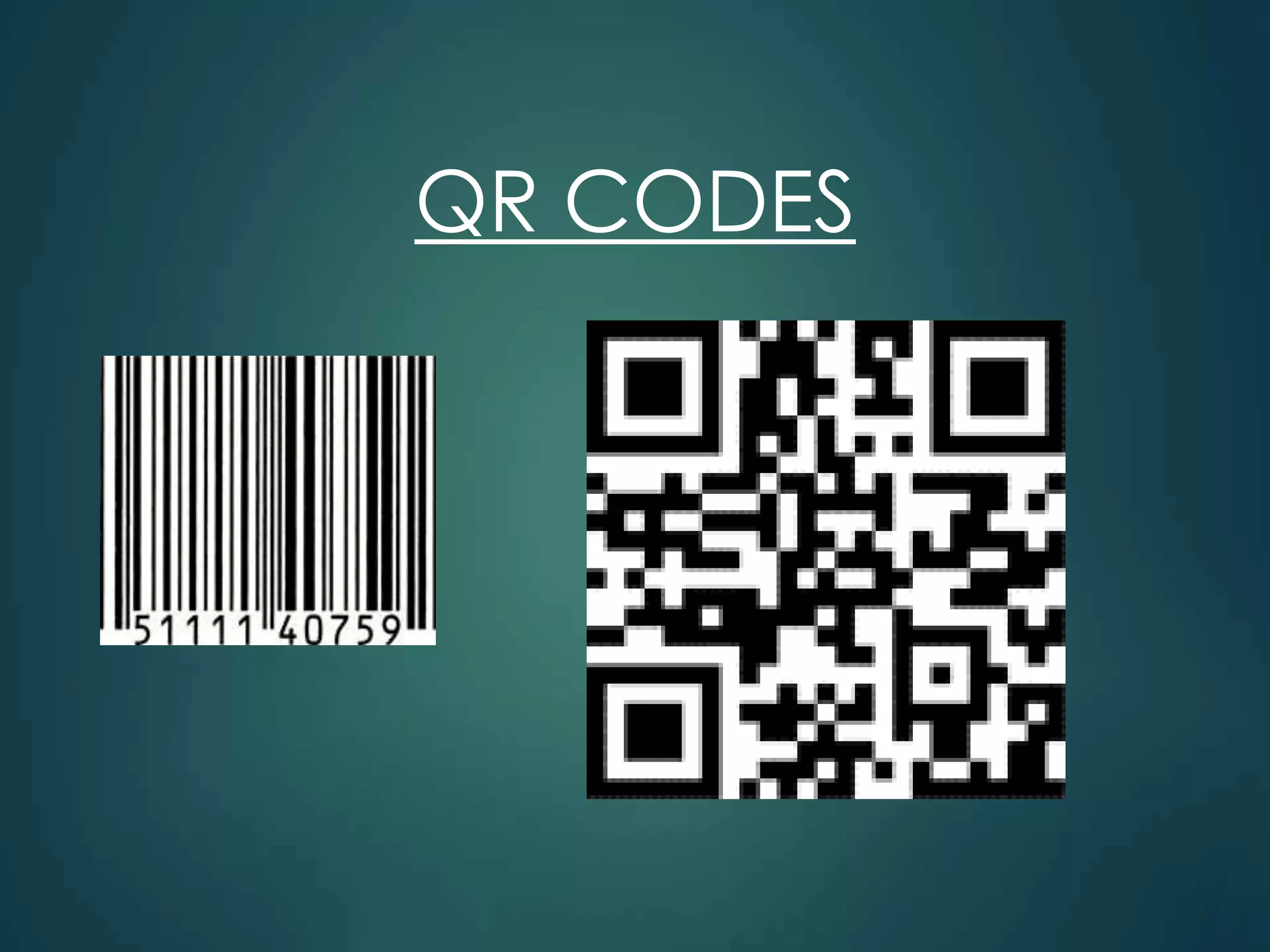 QR CODES
 