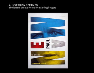 Inverted Frame Simple Definition Integrating Type & Image in Graphic Design | PDF