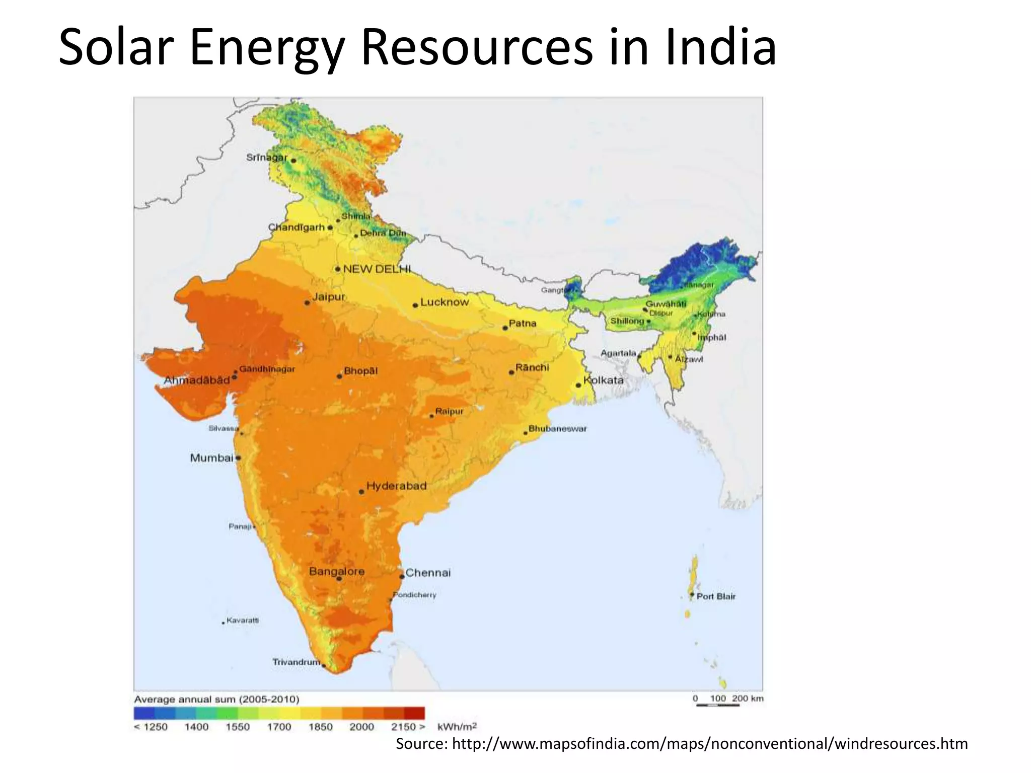 Solar Energy Resources in India

Source: http://www.mapsofindia.com/maps/nonconventional/windresources.htm

 