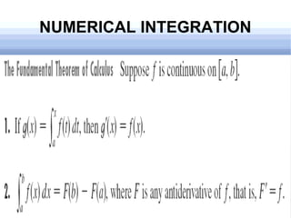 Numerical Integration | ODP