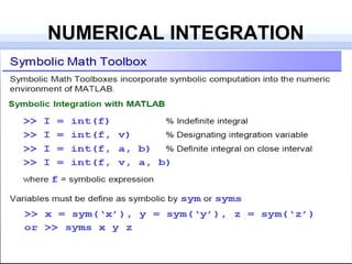 Numerical Integration | ODP