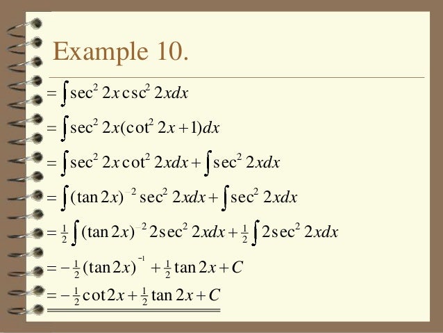 Indefinite Integral Indefinite Integral