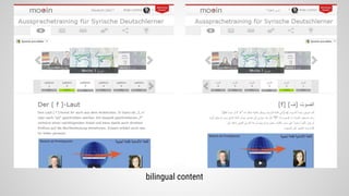 bilingual content
 