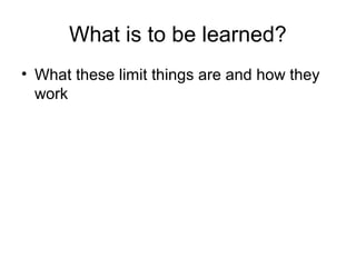 Integration with limits | PPT
