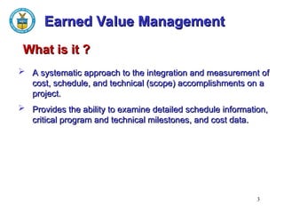 Integration and measurement of EVM briefing.ppt