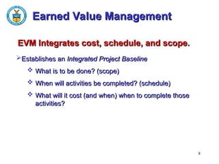 Integration and measurement of EVM briefing.ppt