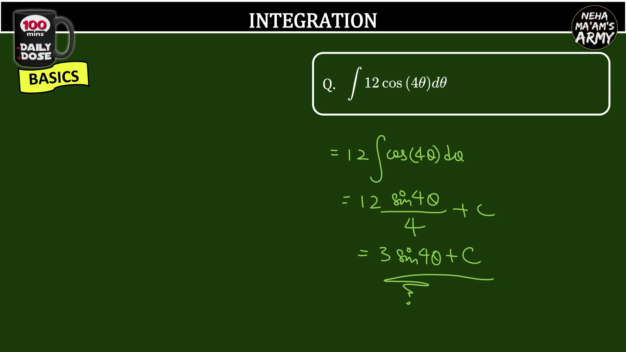 INTEGRATION
Q.
 